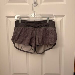 lululemon athletica Dark Heathered Shorts